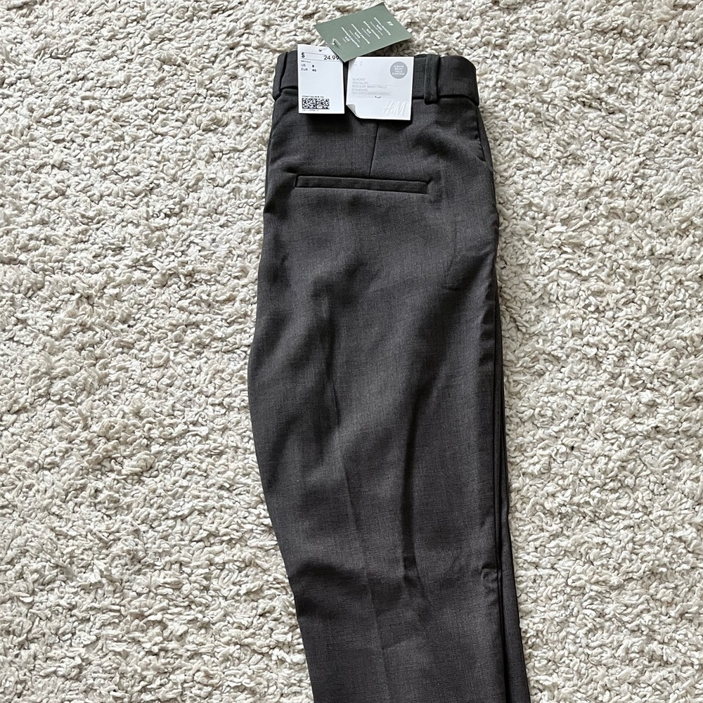 H&M charcoal grey work slacks